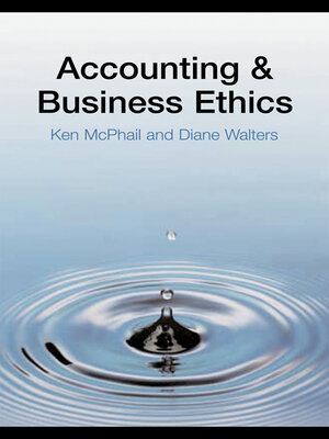 cover image of Accounting and Business Ethics